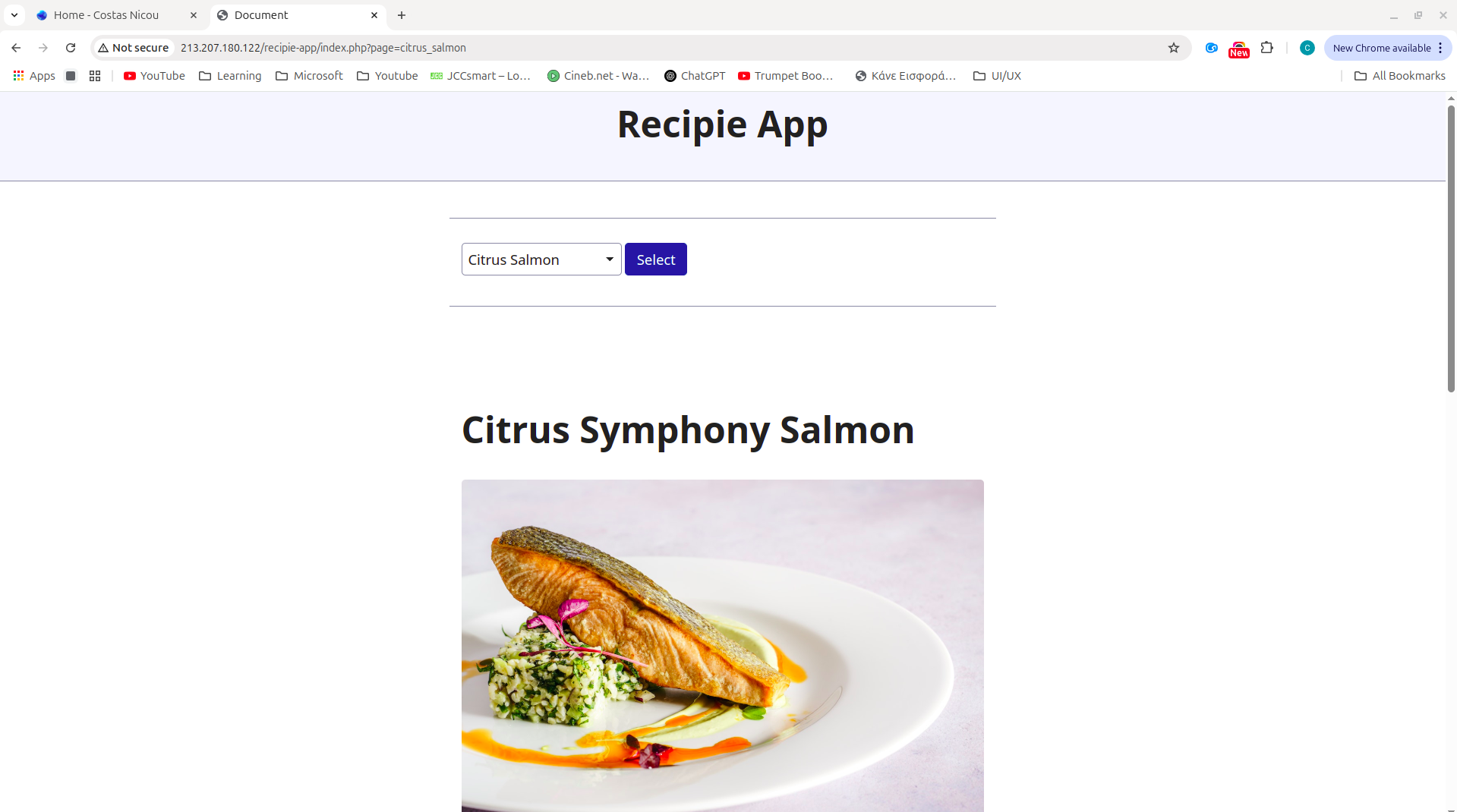Dynamic pages using PHP